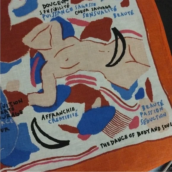 Sezane Birth of Venus scarf